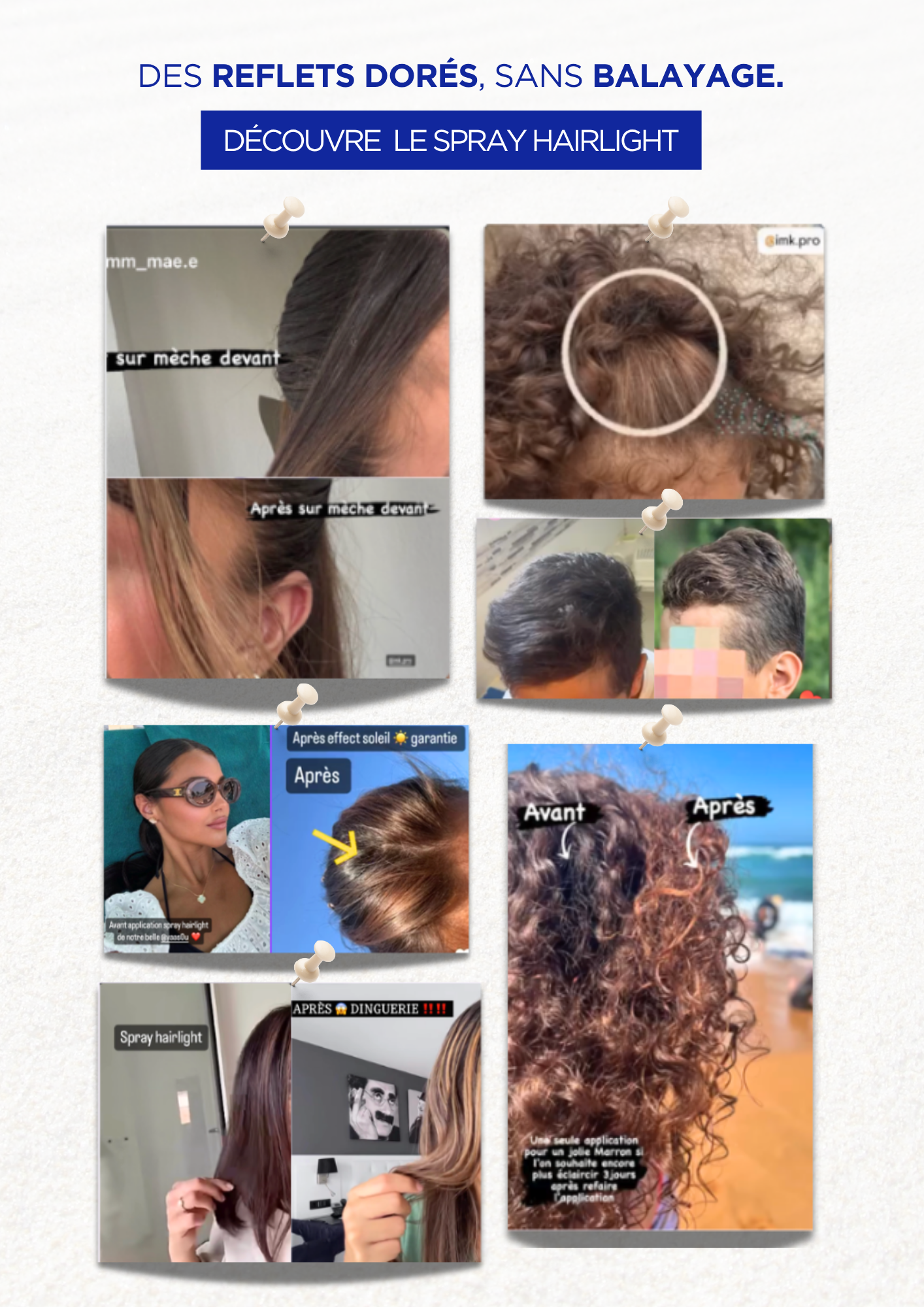 Spray éclaircissant hairlight