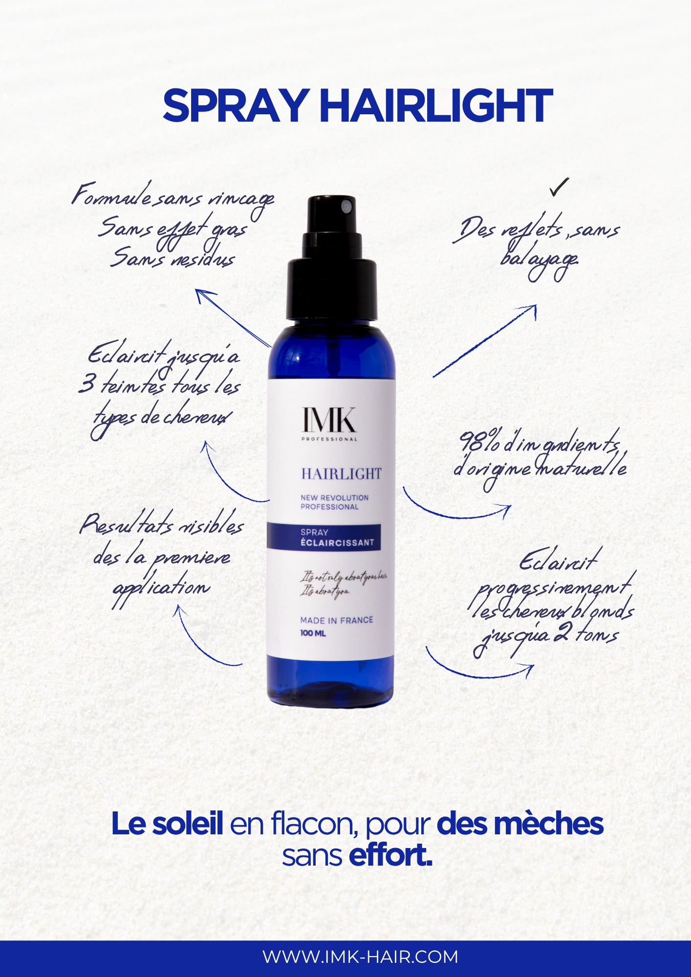 Spray éclaircissant hairlight