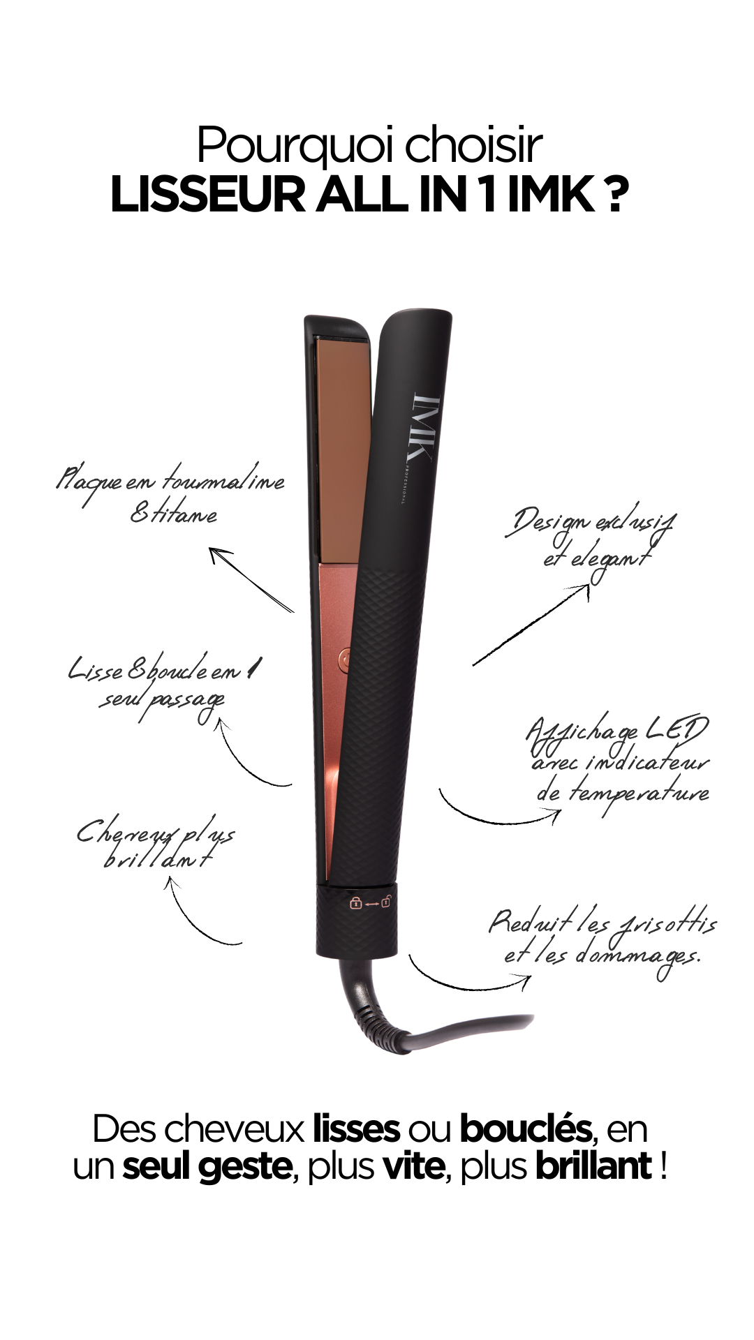 Lisseur IMK professional - Silver