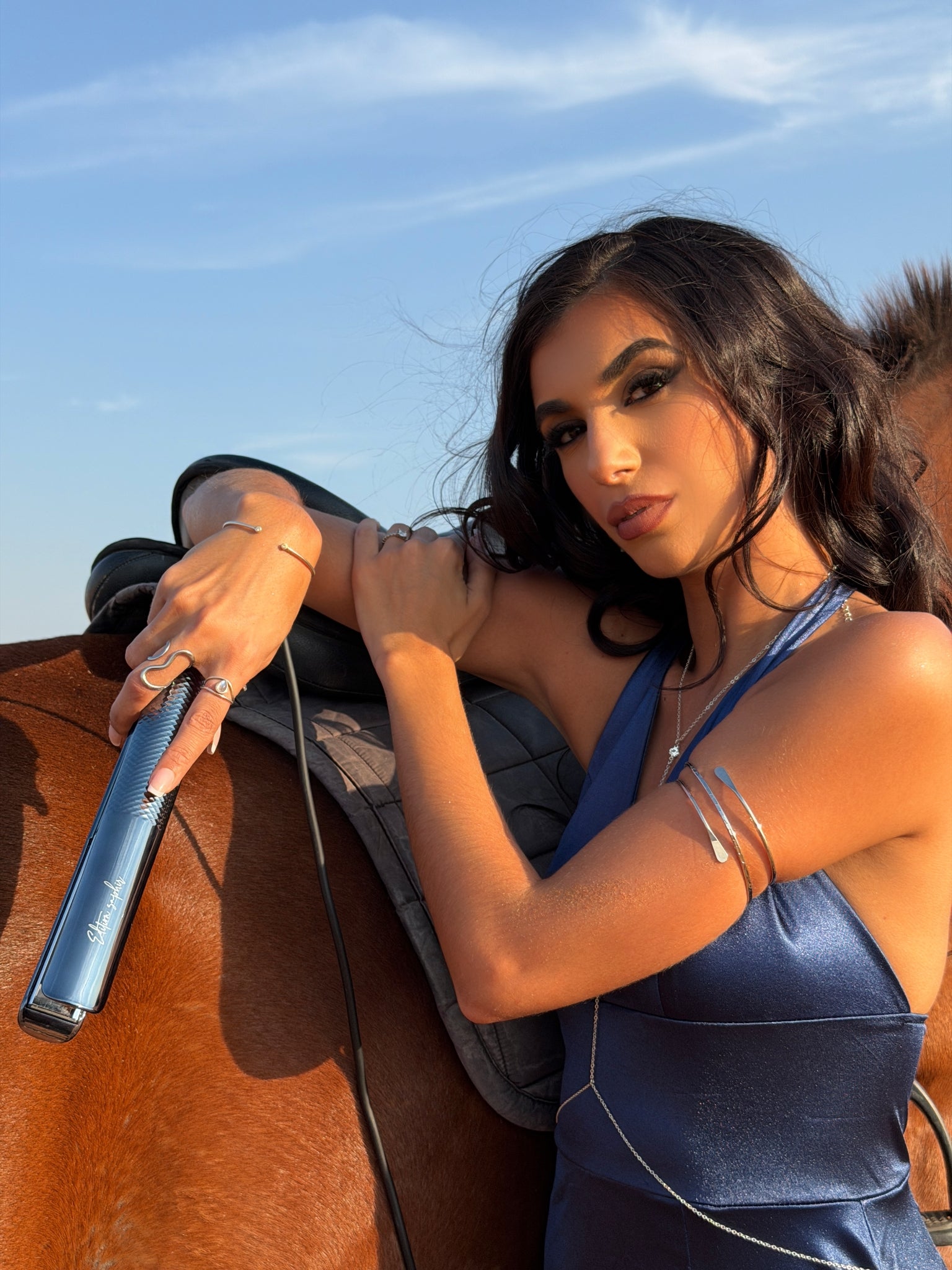 Lisseur platinum titane - edition saphir